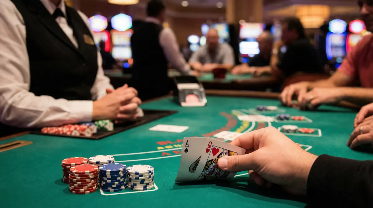 Blackjack en línea en Jackpot Party México